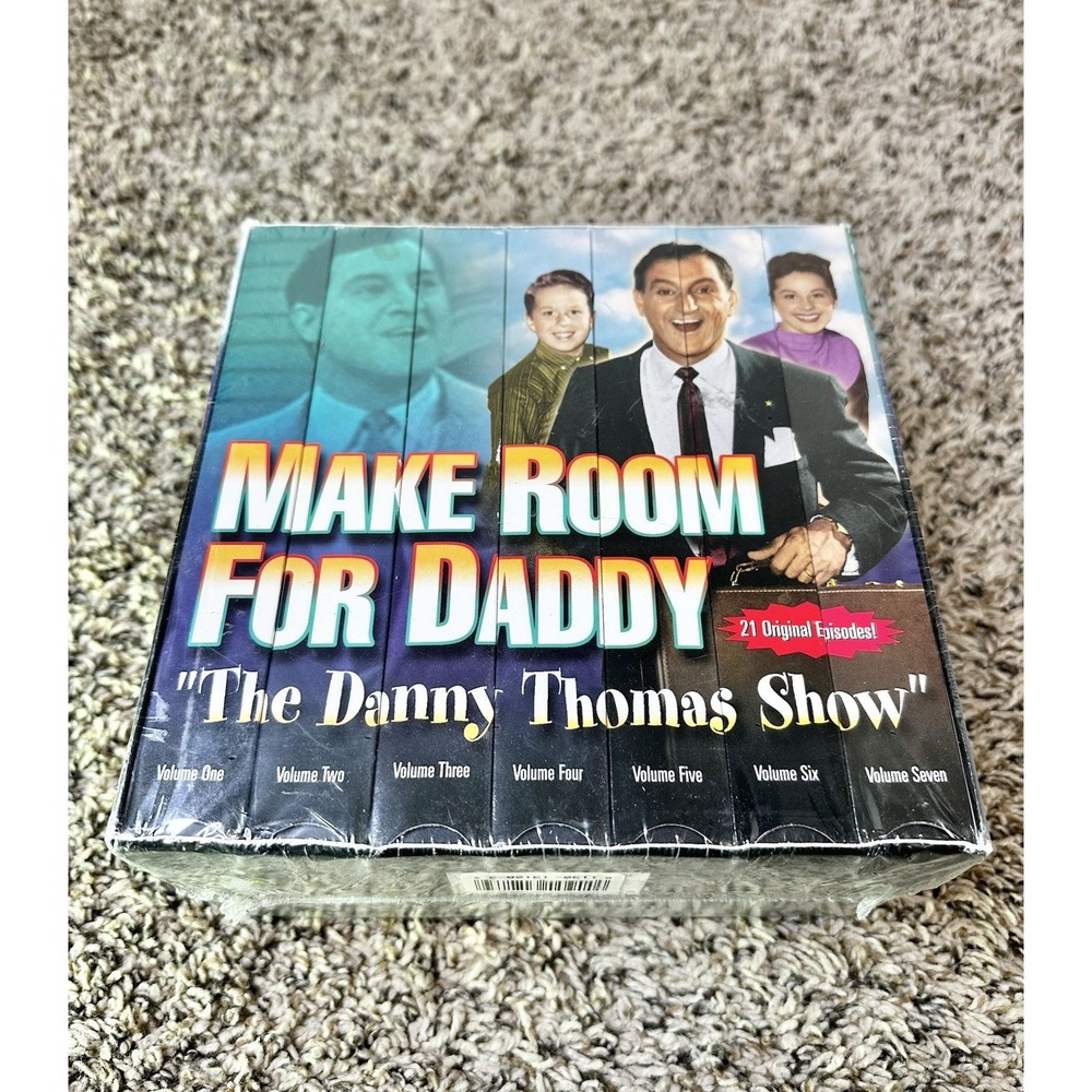 Make Room For Daddy Marathon Music Video 7 VHS Boxed Set Danny Thomas NEW RARE